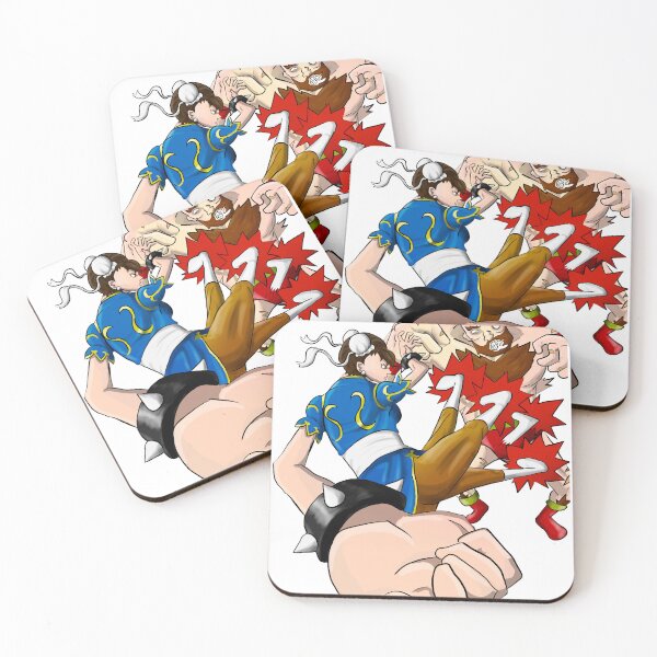 Item preview, Chun Li and Zangief - Street fighter designed and sold by ROLan-dGAliNdO.