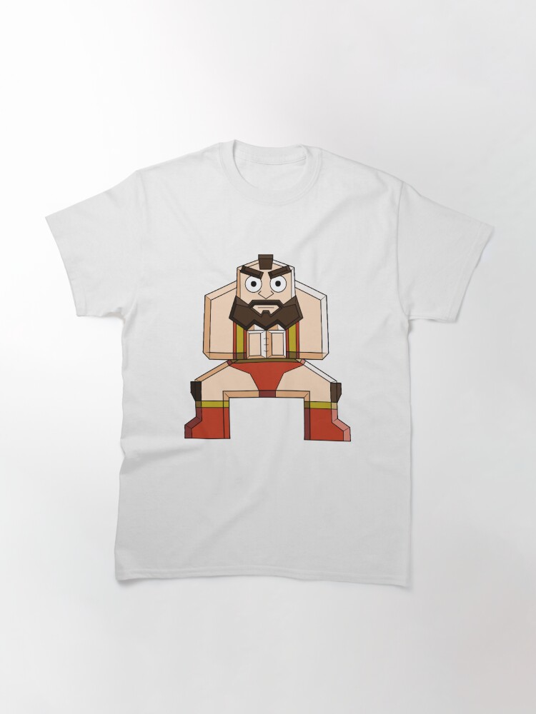 Street Fighter 2 - Zangief Minecraft Skin