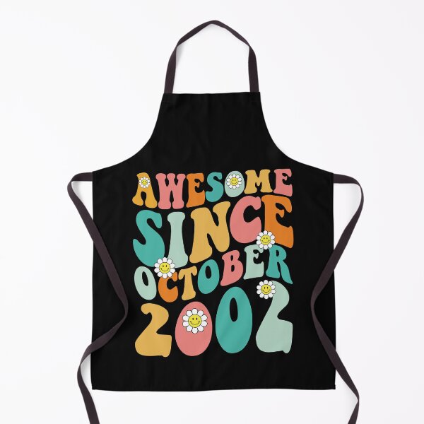 Item preview, Awesome Since October 2002 | Made In 2002 | Retro Groovy Birthday designed and sold by Christina-grich.