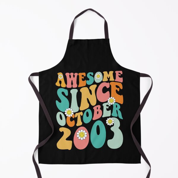 Item preview, Awesome Since October 2003 | Made In 2003 | Retro Groovy Birthday designed and sold by Christina-grich.