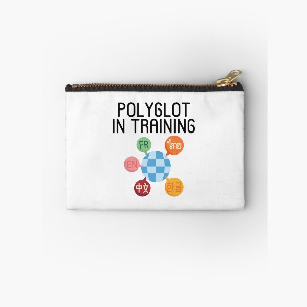 Item preview, Polyglot In Training designed and sold by GoofyLab.