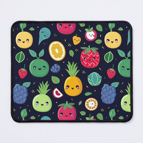 Item preview, cute fruit seamless designed and sold by NatthyDesign.