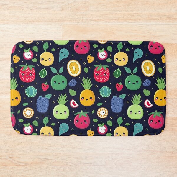 Item preview, cute fruit seamless designed and sold by NatthyDesign.