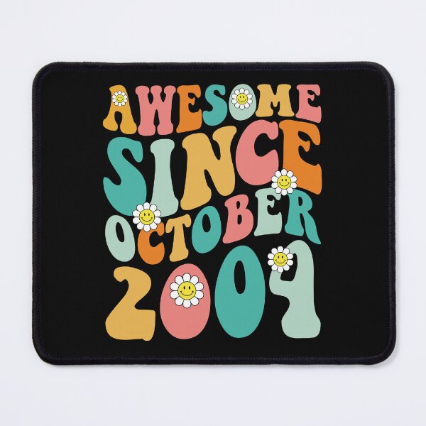 Item preview, Awesome Since October 2004 | Made In 2004 | Retro Groovy Birthday designed and sold by Christina-grich.