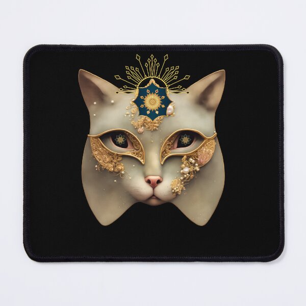 Item preview, Mystic Masquerade Cat designed and sold by GorinART.