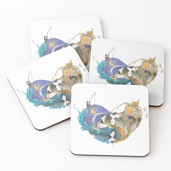 Item preview, Two people tangled up in a neverending love story.  designed and sold by PenguinGirl-Art.