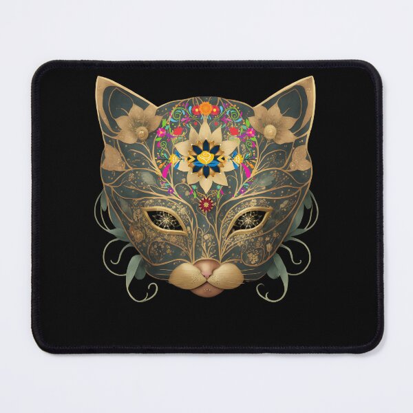 Item preview, Mystic Masquerade Cat designed and sold by GorinART.