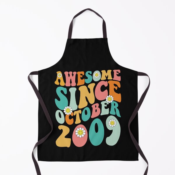 Item preview, Awesome Since October 2009 | Made In 2009 | Retro Groovy Birthday designed and sold by Christina-grich.