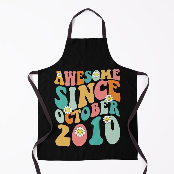 Item preview, Awesome Since October 2010 | Made In 2010 | Retro Groovy Birthday designed and sold by Christina-grich.