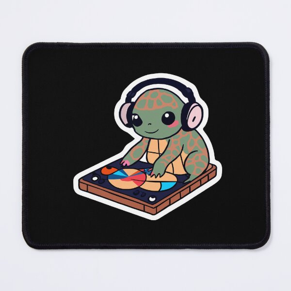 Item preview, Cute Animals- Dj Turtle designed and sold by ArchieDid.