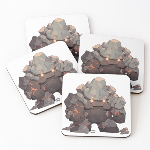 Item preview, Cute Chibi Style Golem Creature designed and sold by SundayDonuts.