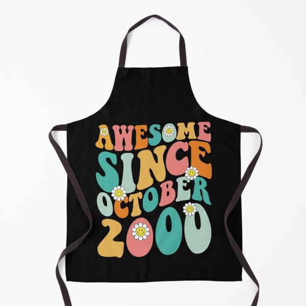 Item preview, Awesome Since October 2000 | Made In 2000 | Retro Groovy Birthday designed and sold by Christina-grich.