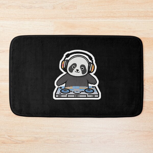 Item preview, Cute Animals- Dj Panda designed and sold by ArchieDid.