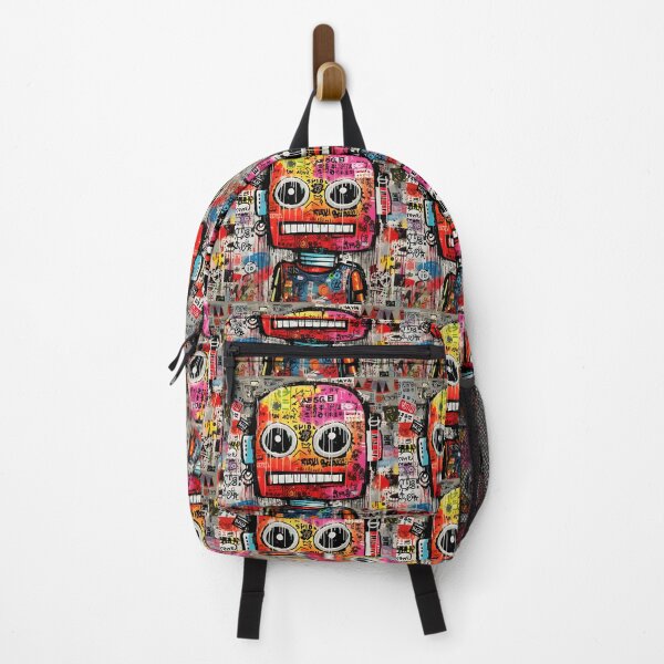 Item preview, Graffiti Hobo Trash Bot   designed and sold by DigitalFracture.