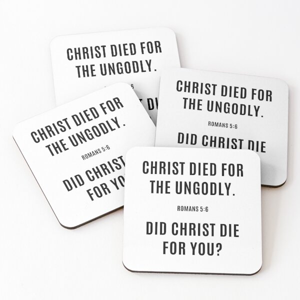 Item preview, Are you ungodly? | Romans 5:6 designed and sold by GospelWork.