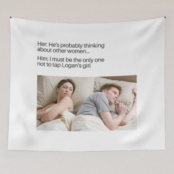 Item preview, Logan Paul Wife and Nina Agdal designed and sold by Dylan-Gray.