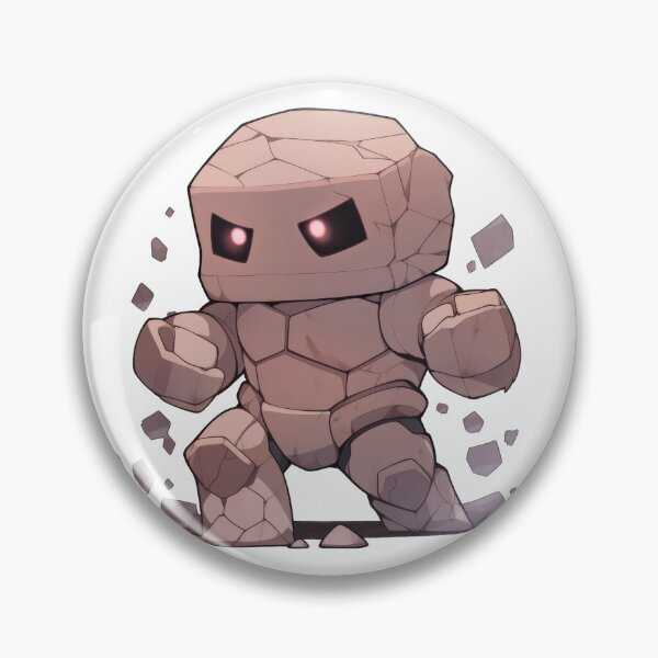 Item preview, Cute Chibi Style Golem Creature designed and sold by SundayDonuts.