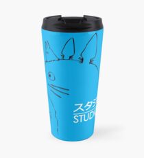 Totoro Studio Ghibli logo Travel Mug