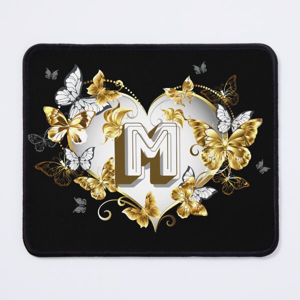 Item preview, Elegant Letters M designed and sold by Monica-Designs.