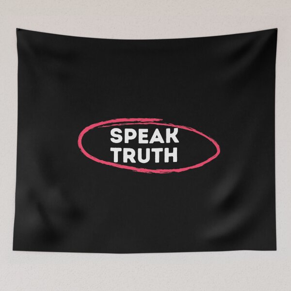 Item preview, Speak Truth - Philosophy and Intellectual Quotes designed and sold by ethanzakicab.
