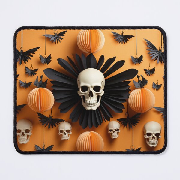 Item preview, halloween icons set, halloween background with skeleton designed and sold by SabinArt.