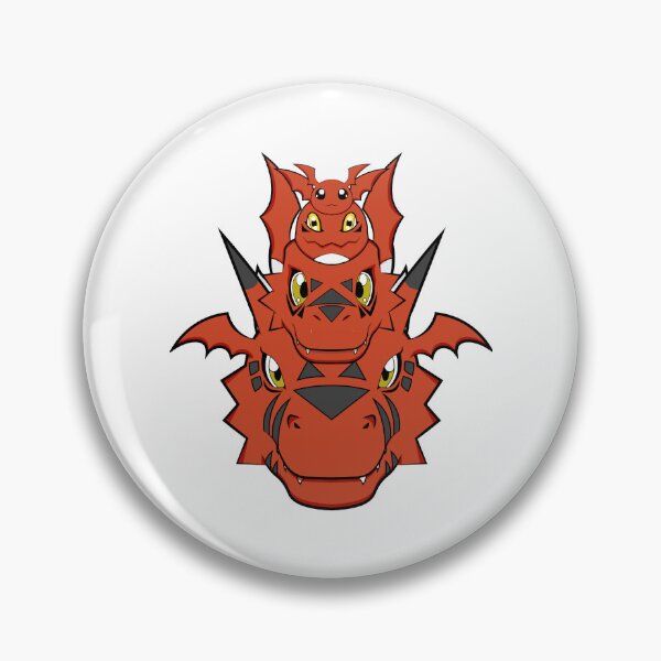 Item preview, Jyarimon Gigimon Guilmon Growlmon Evolution designed and sold by ShanteSear.