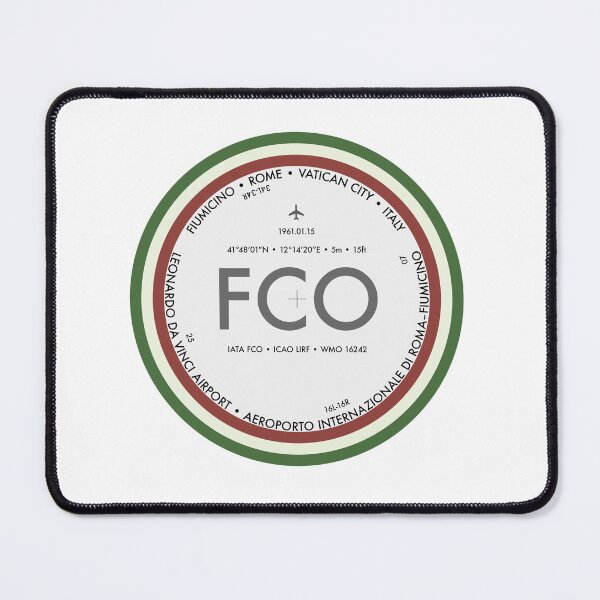 Item preview, Rome (FCO) Airport Emblem designed and sold by we-rove.