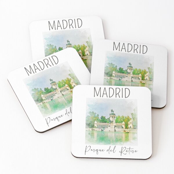 Item preview, A Watercolor Design of the Parque del Retiro in Madrid - Spain designed and sold by Sketch-Shack.