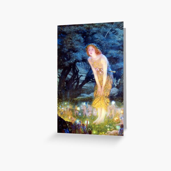 Fairy Fae Greetings Card - Bobby Fairy Fae Greetings Card - Bobby