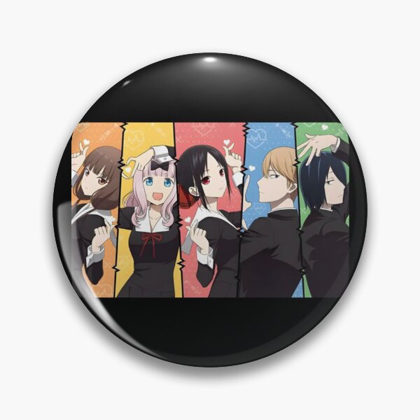 Fujiwara Chika Peeker - Kaguya-Sama  Pin for Sale by Kami-Anime