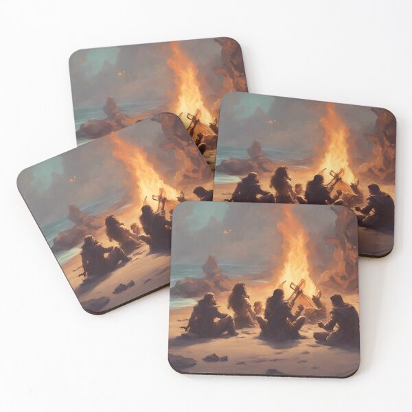 Item preview, Campfire on the Shoreline designed and sold by centaurius21.
