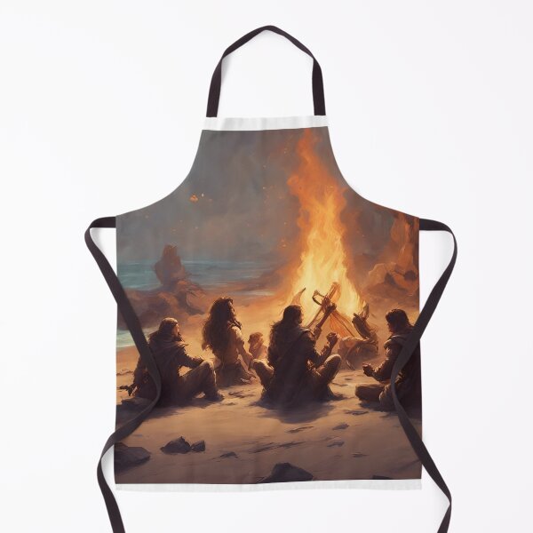 Item preview, Campfire on the Shoreline designed and sold by centaurius21.