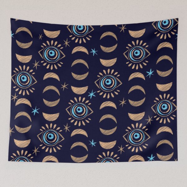 Item preview, Lunar Vision - Evil Eye Moon Phases designed and sold by DesignChaser.