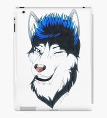 Werehusky Wink iPad Case/Skin