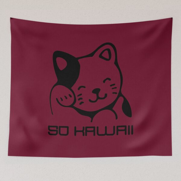 Item preview, So Kawaii Manga Design For Anime Fan Japanese Cute Cat Tee designed and sold by Creekman Designs.