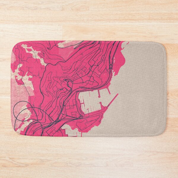 Item preview, Monaco City Map  - Blossom designed and sold by deMAP.