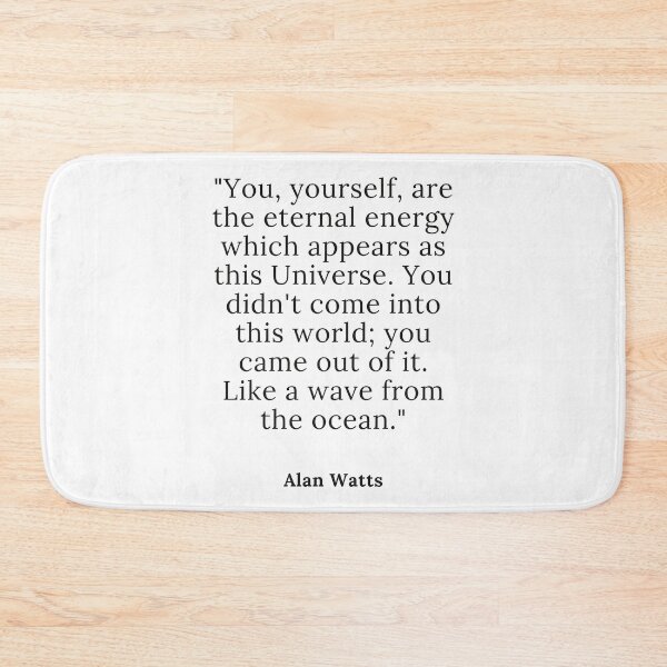 Item preview, Quote Alan Watts designed and sold by Beyond The Veil.