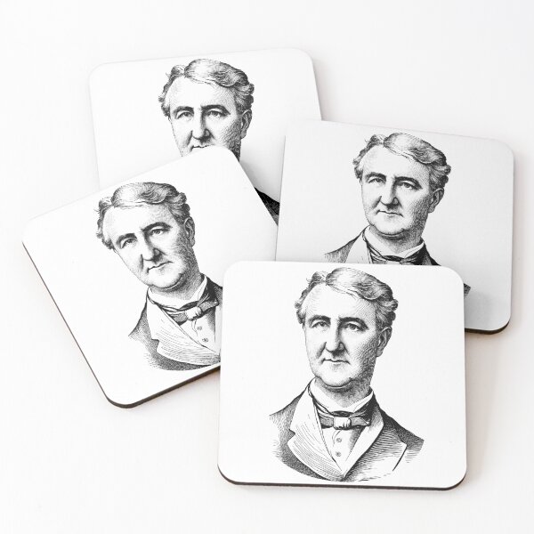 Item preview, Portrait of Thomas Alva Edison  designed and sold by NTGUILTY.
