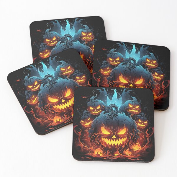 Item preview, Pumpkins in fire designed and sold by VasaJeBre.