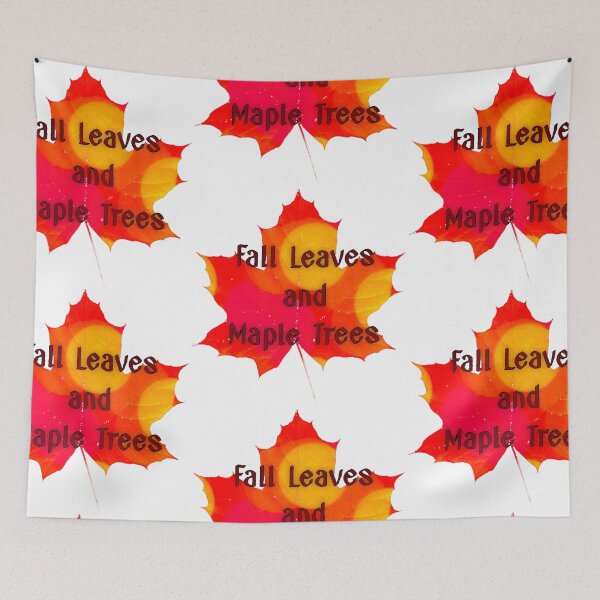 Item preview, Fall Leaves and Maple Trees designed and sold by oddityghosting.