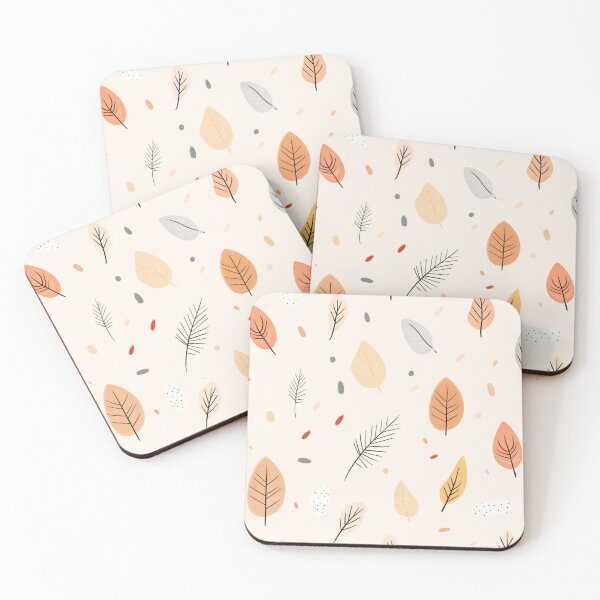 Item preview, seamless pattern with autumn leaves designed and sold by SabinArt.