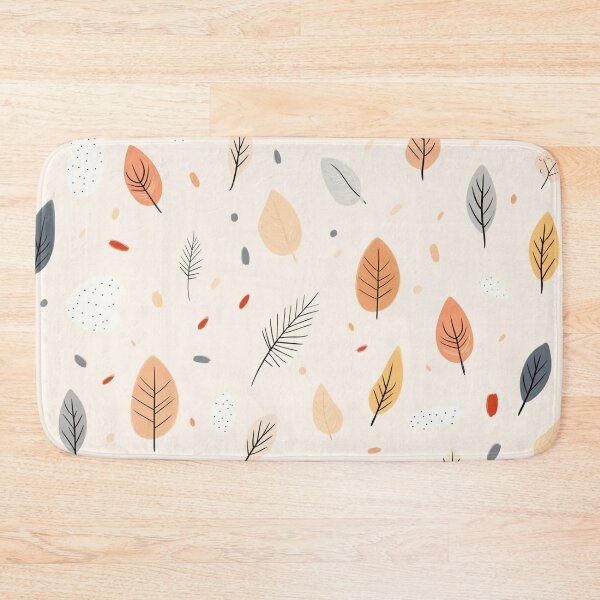 Item preview, seamless pattern with autumn leaves designed and sold by SabinArt.