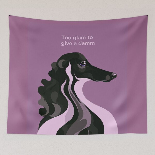 Item preview, Too glam to give a damn, Artwork Nº8D designed and sold by Bauani.