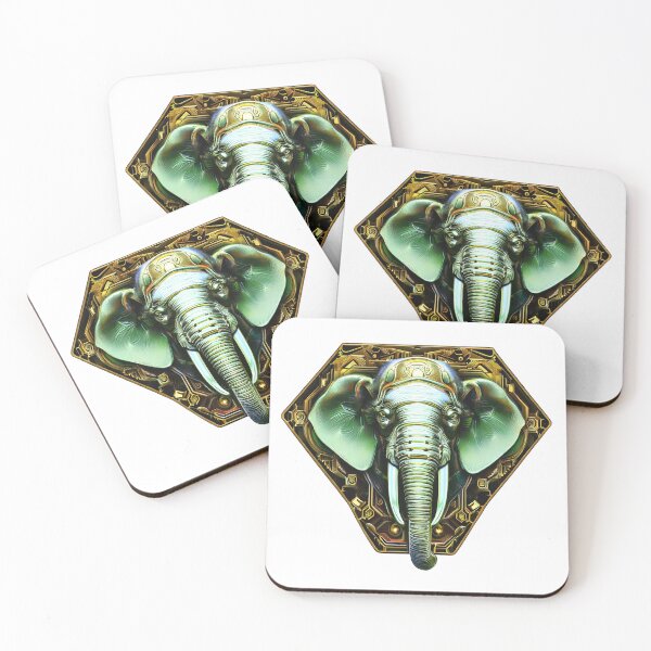 Item preview, Elephant Metallic Cyber Punk designed and sold by Metallican.