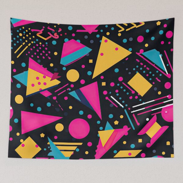 Item preview, 80s and 90s Retro Pop Pattern designed and sold by AeonAcademy.