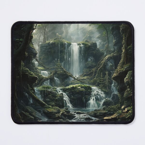 Item preview, The wonderful waterfall in the forest designed and sold by EternityLoves.