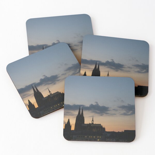 Item preview, The Cologne Cathedral, the old town hall and the tower of St. Martin in the last evening light designed and sold by Yven-Dienst.