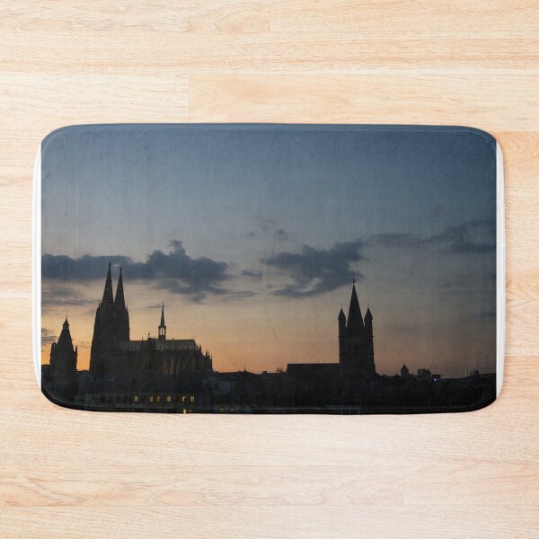 Item preview, The Cologne Cathedral, the old town hall and the tower of St. Martin in the last evening light designed and sold by Yven-Dienst.