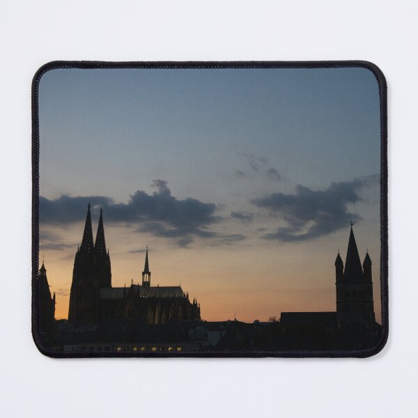 Item preview, The Cologne Cathedral, the old town hall and the tower of St. Martin in the last evening light designed and sold by Yven-Dienst.