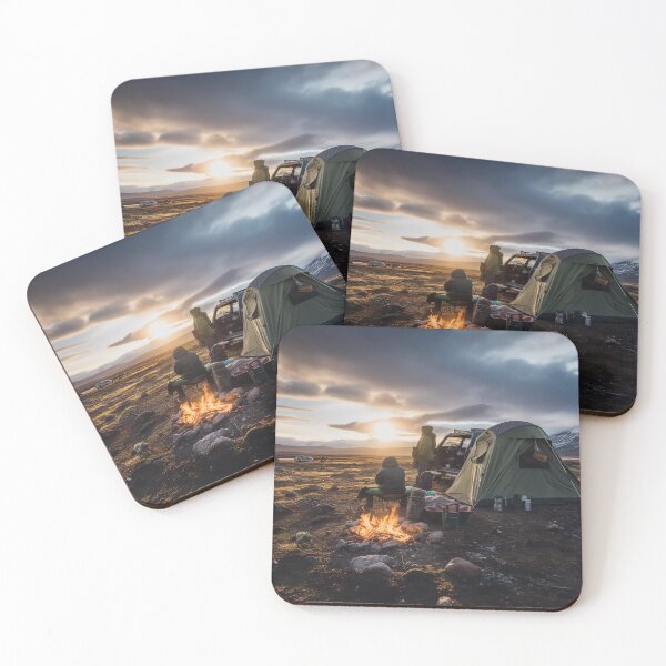 Item preview, The man and the woman camping in drought area designed and sold by EternityLoves.